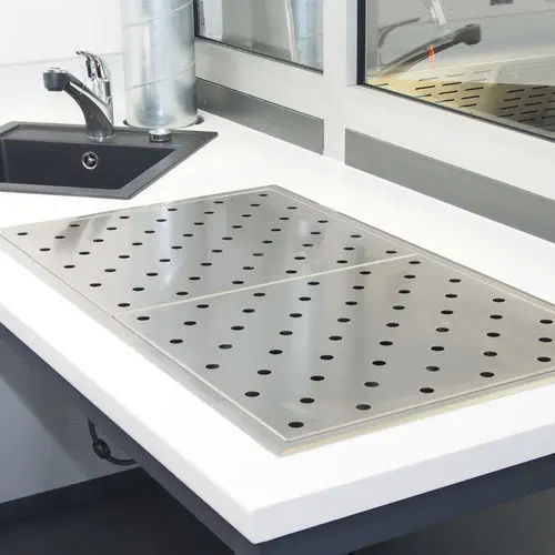 组织病理学实验室工作站 - EBA-800 - KUGEL medical GmbH & Co. KG/库尔医疗技术 - 用于样本制备 / 台式 / 配有下沉式通风设备
