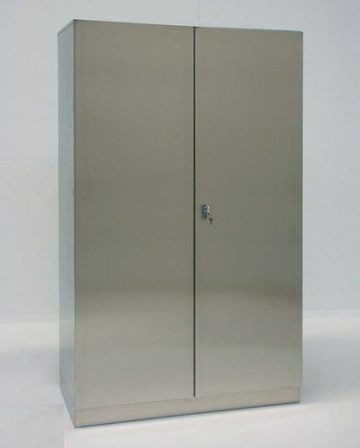 兽医诊所柜 - HoS-FT-900 - KUGEL medical GmbH & Co. KG - 平开门 / 不锈钢 / 灰色