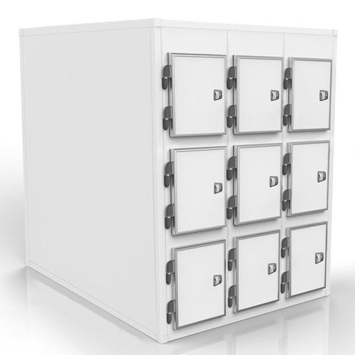 运尸担架太平间柜 - SMC 40/01200 - KUGEL medical GmbH & Co. KG/库尔医疗技术 - 12屉 / 前开式 / 用于短期存放
