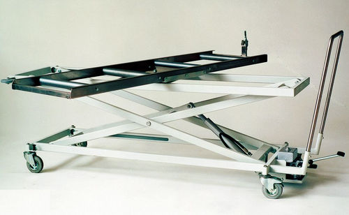 运棺推车 - HTW 50/250-R1-M-1650-SL - KUGEL medical GmbH & Co. KG/库尔医疗技术 - 运输 / 不锈钢 / 液压