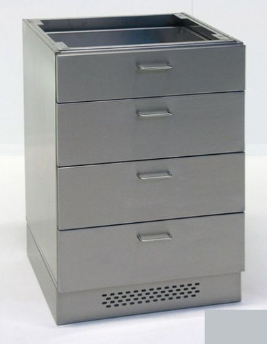 培养基柜子 - UBS-SB-5-400 - KUGEL medical GmbH & Co. KG/库尔医疗技术 - 实验室 / 带抽屉 / 不锈钢