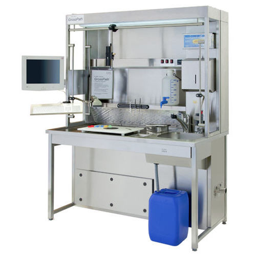 组织病理学实验室工作站 - GrossPath GP-1500 - KUGEL medical GmbH & Co. KG/库尔医疗技术 - 用于样本制备 / 落地 / 带水槽