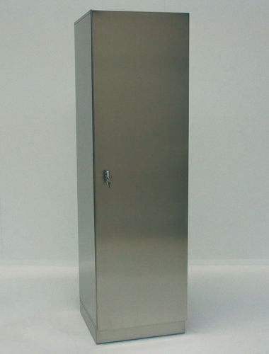 医用柜 - HoS-FT-400 - KUGEL medical GmbH & Co. KG/库尔医疗技术 - 平开门 / 不锈钢 / 灰色