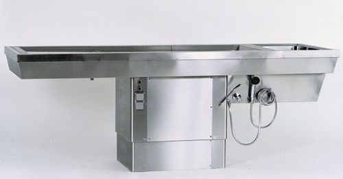 法医用尸检台 - STV 10/800 - KUGEL medical GmbH & Co. KG/库尔医疗技术 - 解剖 / 尸体清洗 / 固定