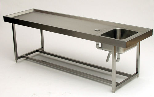 尸检台 - ST 10/400 - KUGEL medical GmbH & Co. KG/库尔医疗技术 - 解剖 / 尸体清洗 / 解剖学