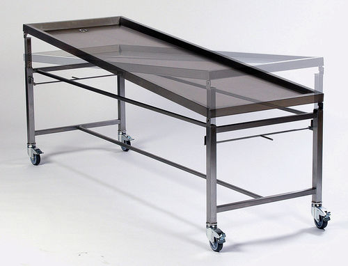 法医用尸检台 - WT 10/655 - KUGEL medical GmbH & Co. KG/库尔医疗技术 - 解剖 / 尸体清洗 / 移动式
