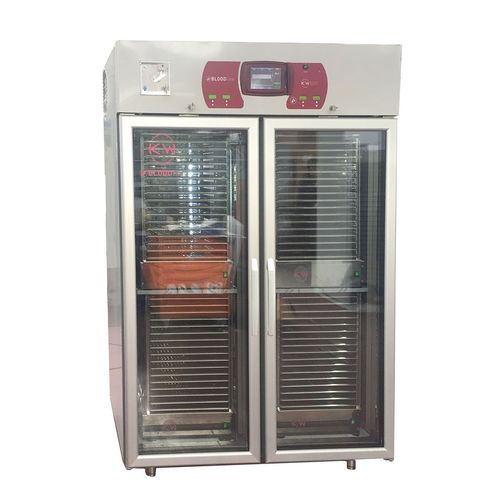 实验室血小板培养箱 - WRV 1500 HPL series - KW Apparecchi Scientifici  - 立式 / 双门 / 带有搅拌器