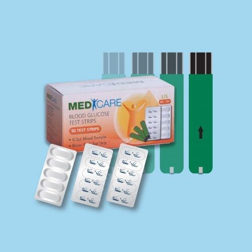 糖尿病试剂带 - LiS-50 - L-Tac Medicare - 血糖 / 血液 / 酶
