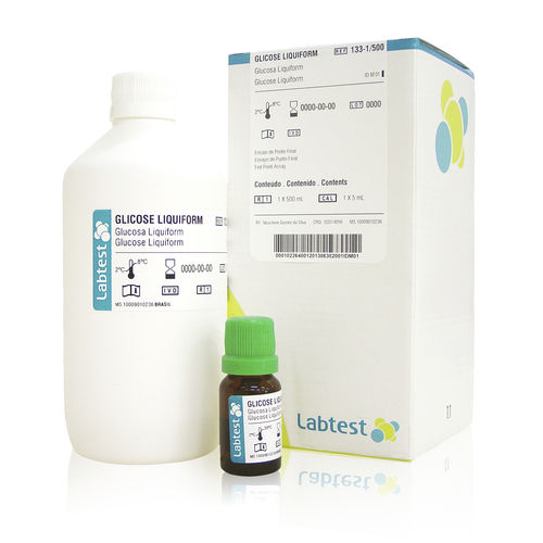 溶液试剂套装 - 133 - Labtest Diagnostica - 生物化学 / 液体 / 葡萄糖
