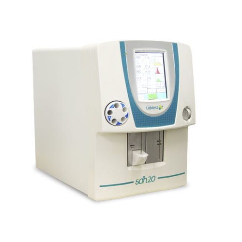 自动化血细胞计数器 - DH-20 - Labtest Diagnostica - 紧凑型 / 血细胞 / 触摸屏