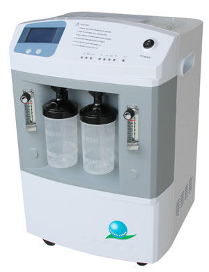 医用氧气浓缩器 - 0 - 8 L/min | JAY-8 - Longfian Scitech Co., Ltd - 带滑轮 / 带脉搏血氧测定仪