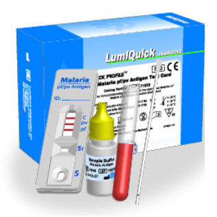 疟疾快速诊断套装 - QuickProfile™  - LumiQuick Diagnostics Inc. - 抗原 / 血液 / 免疫色谱法