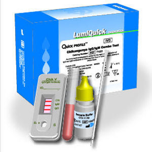 曲弓热快速诊断套装 - QuickProfile™  - LumiQuick Diagnostics Inc. - IgG免疫球蛋白G / 免疫球蛋白M / 用于病毒
