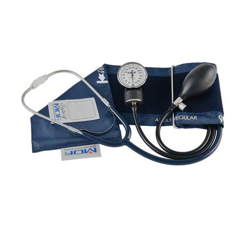 无液血压计 - MDF808M, MDF727 - MDF Instruments - 带有听诊器