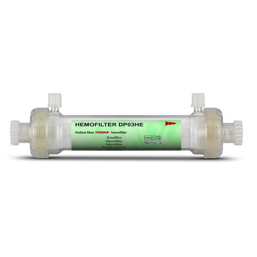 空心纤维滤血器 - DP03HE - MEDICA - 隔膜 / 透析 / 聚砜材质