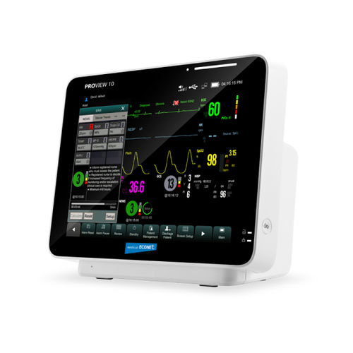 台式病人监护仪 - PROview - Medical Econet  - ECG / RESP / PNI