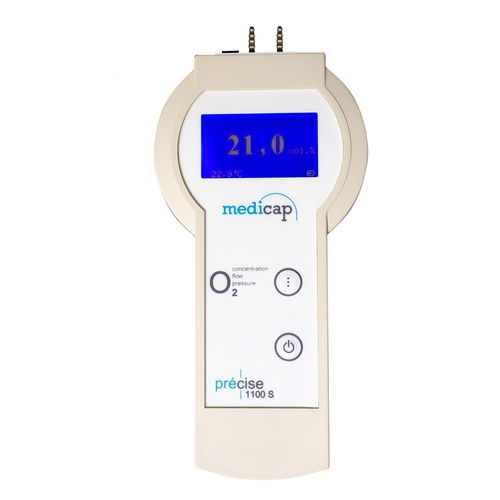 氧气分析仪 - PRÉCISE 1100 S  - medicap - 流量 / 压力 / 氧浓缩器用