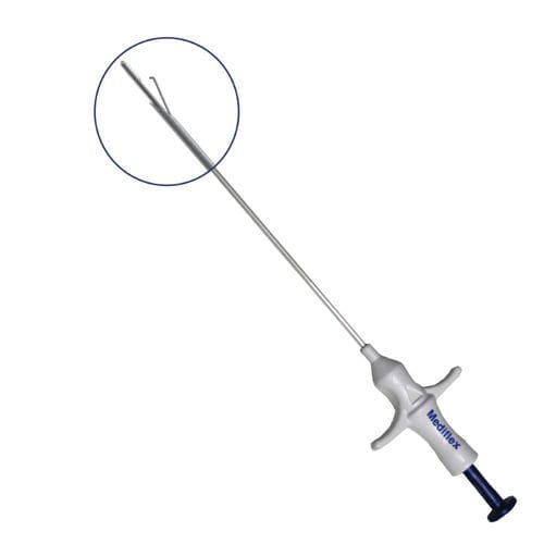 腹腔镜钳 - SafePass™  - Mediflex Surgical Products - 夹取 / 抓取织物 / 缝合