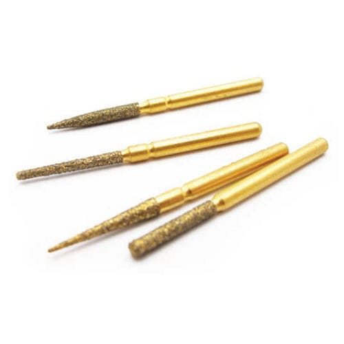 牙科铣刀 - MEDIN - 金刚石 / 金质 / 中号