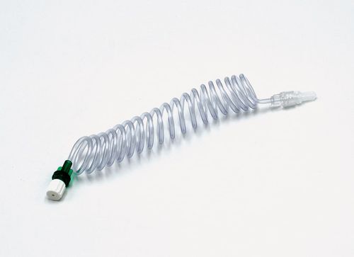 造影剂注射医疗软管 - 318214-000 - MEDTRON - 螺旋式 / 透明