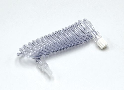 造影剂注射医疗软管 - 318213-000 - MEDTRON - 螺旋式 / 透明