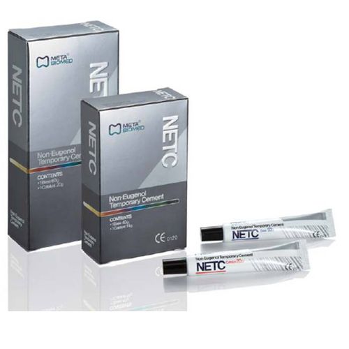 餐饮业牙齿胶粘剂 - NETC - META-BIOMED - 用于牙桥 / 用于牙冠 / 临时