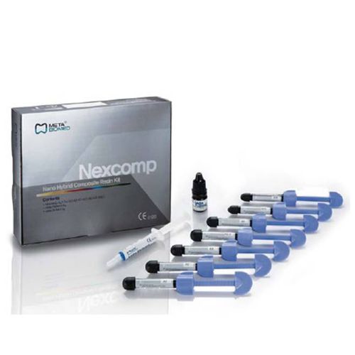 混合复合材料牙科材料 - Nexcomp - META-BIOMED - 树脂材质 / 牙齿修复