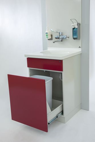 落地式洗手系统 - aeroSTOP® - Metallwarenfabrik Walter H. Becker 