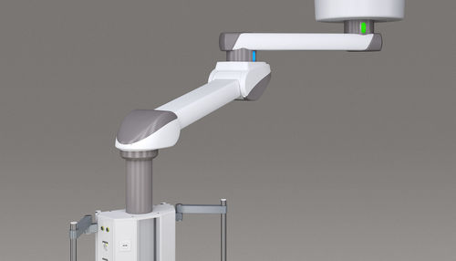 吊顶医用吊塔 - moduversa HF plus - modul technik - 用于手术室 / 铰接式