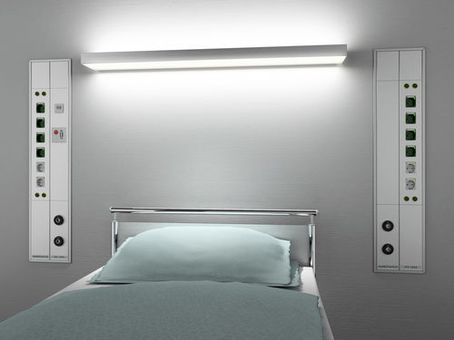 壁挂床头设备带 - IVV 1054 UP - modul technik - 卧式 / 垂直 / 用于病房