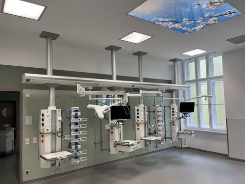 吊顶医用吊桥 - moduflex nova - modul technik - 重症监护