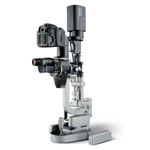 数字裂隙灯 - BX 900 - Haag-Streit Surgical - 台式