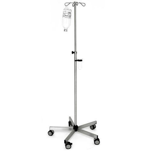 带滑轮输液架 - I225000 - MTH Medical GmbH - 4 个钩子 / 伸缩 / 可调高度