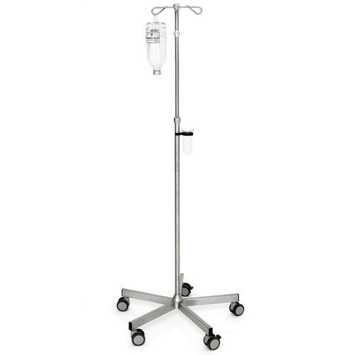 带滑轮输液架 - I325000 E - MTH Medical GmbH - 2 个钩子 / 伸缩 / 可调高度