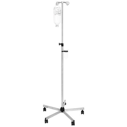 带滑轮输液架 - I130000 - MTH Medical GmbH - 4 个钩子 / 伸缩 / 不锈钢
