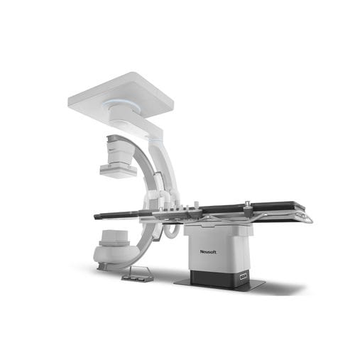 数字荧光透视系统 - NeuAngio 30C - Neusoft Medical Systems  - 血管造影术 / 天花板悬挂式C形臂