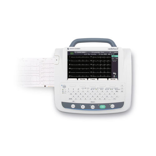 静息心电图仪 - Cardiofax S - Nihon Kohden Europe/日本光电 - 6通道 / 数字 / 带打印机
