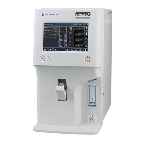 自动化细胞计数器 - Celltac α - Nihon Kohden Europe - 台式 / 血液学 / 血细胞