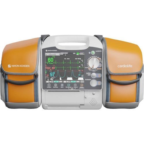 自动化体外除颤器 - cardiolife EMS - Nihon Kohden Europe - 手动 / 用于急救车 / 用于抢救协助