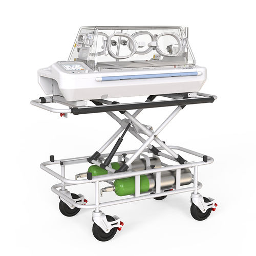 转运保育箱 - TI-3000B - Ningbo David Medical Device - 带滑轮 / 可调高度 / 带触摸屏