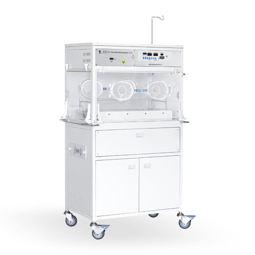 新生儿光疗灯 - XHZ-100C - Ningbo David Medical Device - 摇篮式 / 蓝光