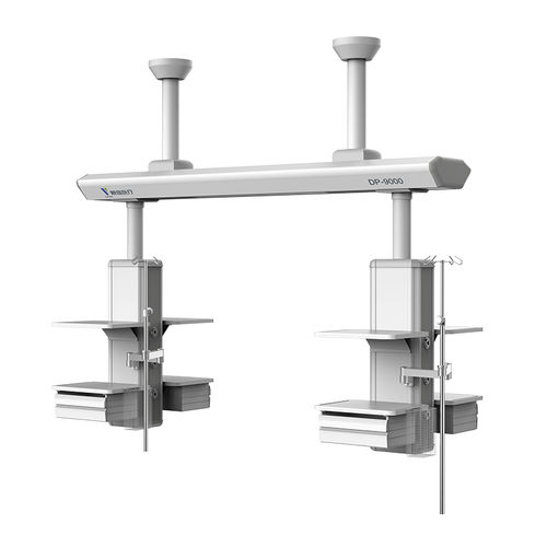 吊顶医用吊桥 - DP series - Ningbo David Medical Device - 重症监护 / 带吊篮