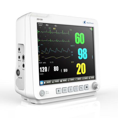 带独立传感器病人监护仪 - ZD120 - Heal Force - 便携式 / ECG / RESP