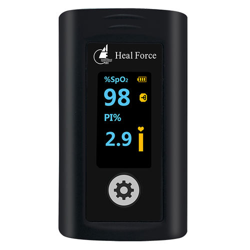 数字脉搏血氧仪 - Prince-100A - Heal Force - 紧凑型 / 医用 / 居家护理