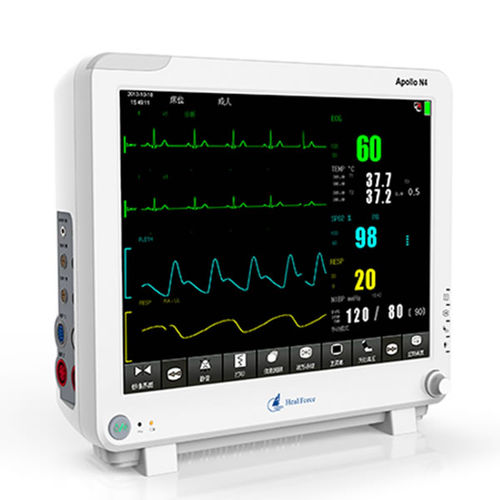 带独立传感器病人监护仪 - Apollo N4 - Heal Force - 台面式 / 便携式 / ECG