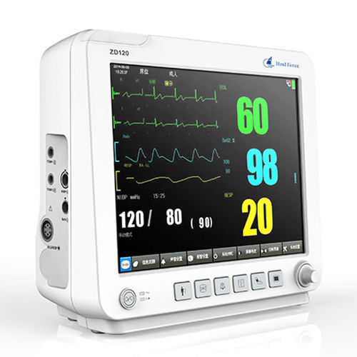 紧凑型多参数监护仪 - ZD120 - Heal Force - ECG / RESP / PNI