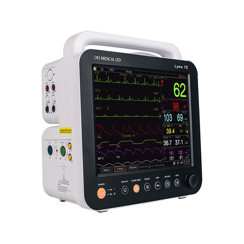 便携式病人监护仪 - LYNX series - OES Medical - 12导联心电图 / CO2 / PNI