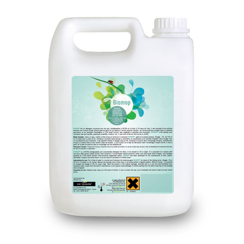 酸性清洁剂 - BIOMOP® - OXY'PHARM - 液体 / 酒精 / 过氧化氢