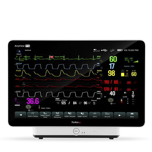 紧凑型病人监护仪 - AnyView P18 - Penlon - 床头柜 / EEG / ECG