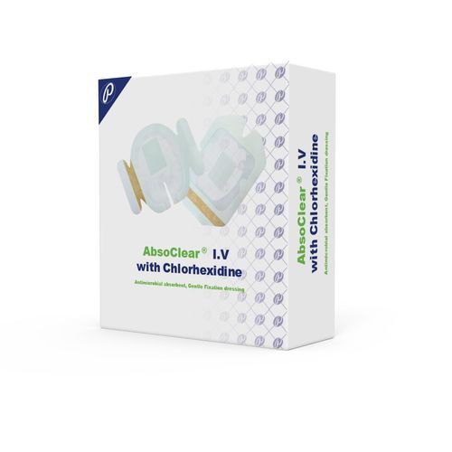 静脉导管导管带 - AbsoClear® - Pharmaplast - 上肢 / 胶带